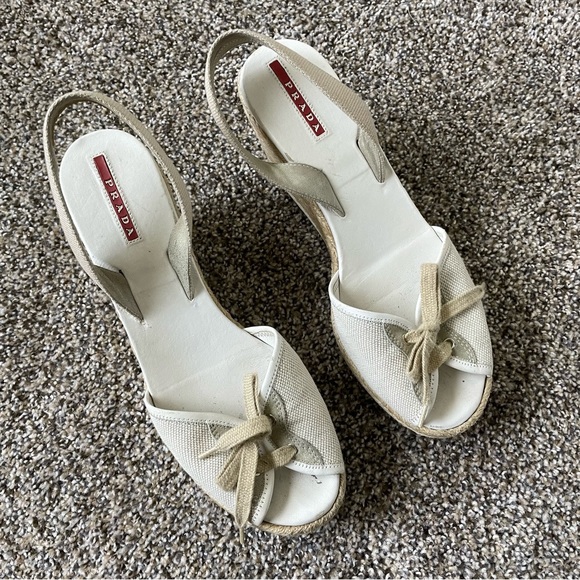 Prada | Calzature Donna Wedge Espadrilles - Picture 3 of 13